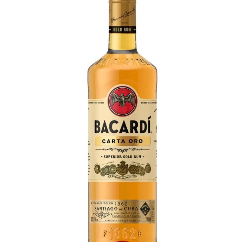 Bacardi Carta Oro Rum. 70 cl