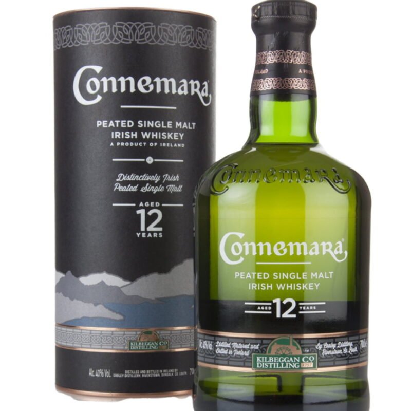 Connemara 12 Year Old Peated Single Malt Irish Whiskey. 70 cl