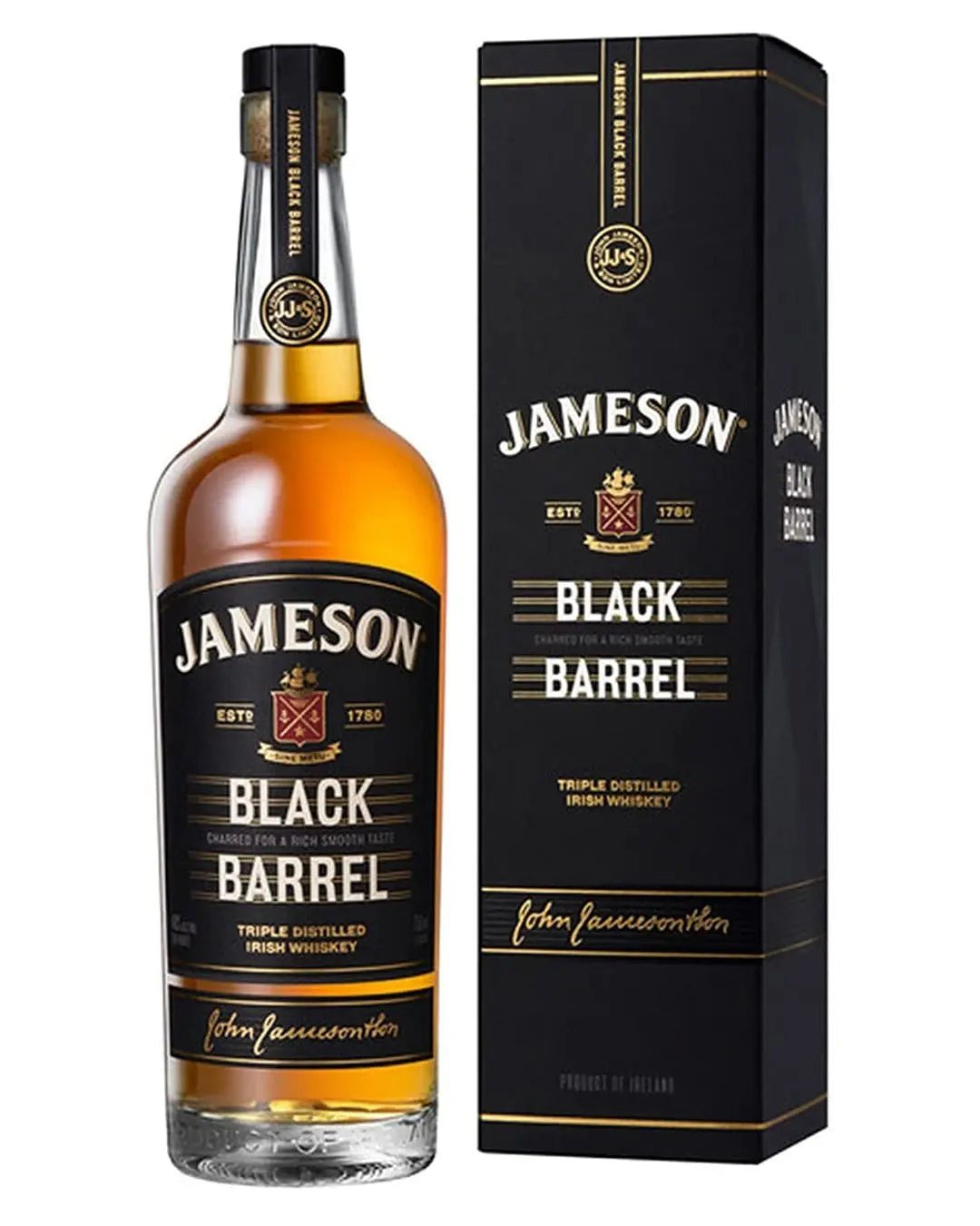 Jameson Black Barrel Blended Irish Whiskey. 70 cl
