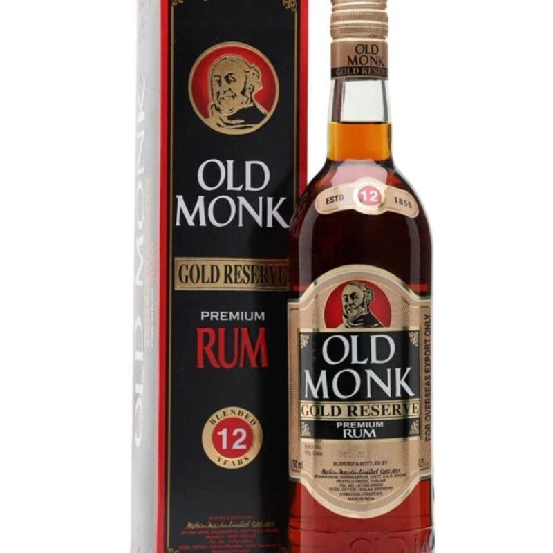 Old Monk Gold Reserve Rum. 70 cl